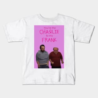 Its Always Sunny Valentine Charlie and Frank Kids T-Shirt